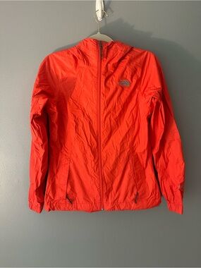 The North Face Women’s Bright Red Hooded Shell Jacket